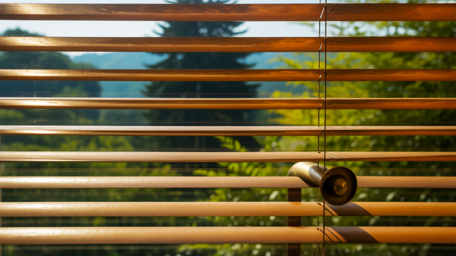 timber blinds adding warmth